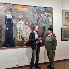 К 150-летию со дня рождения И.С.Горюшкина-Сорокопудова. Экскурсию по юбилейной выставке проводит заведующая научно-экспозиционным отделом Пензенской картинной галереи Нина Санталова.