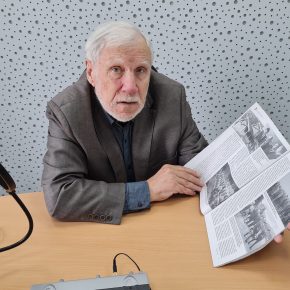 Гость студии ветеран Пензенской культуры, заслуженный работник культуры РФ Пётр Михайлович Лощинин.