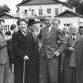 55 Лермонтовскому празднику посвящается. Радиолетопись.                       4-й Лермонтовский праздник поэзии в "Тарханах". 1974 год.