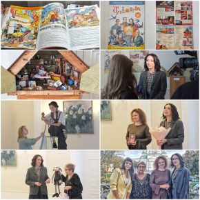 В Губернаторском доме новая выставка "Детский журнал "Чердобряк". История в иллюстрациях".